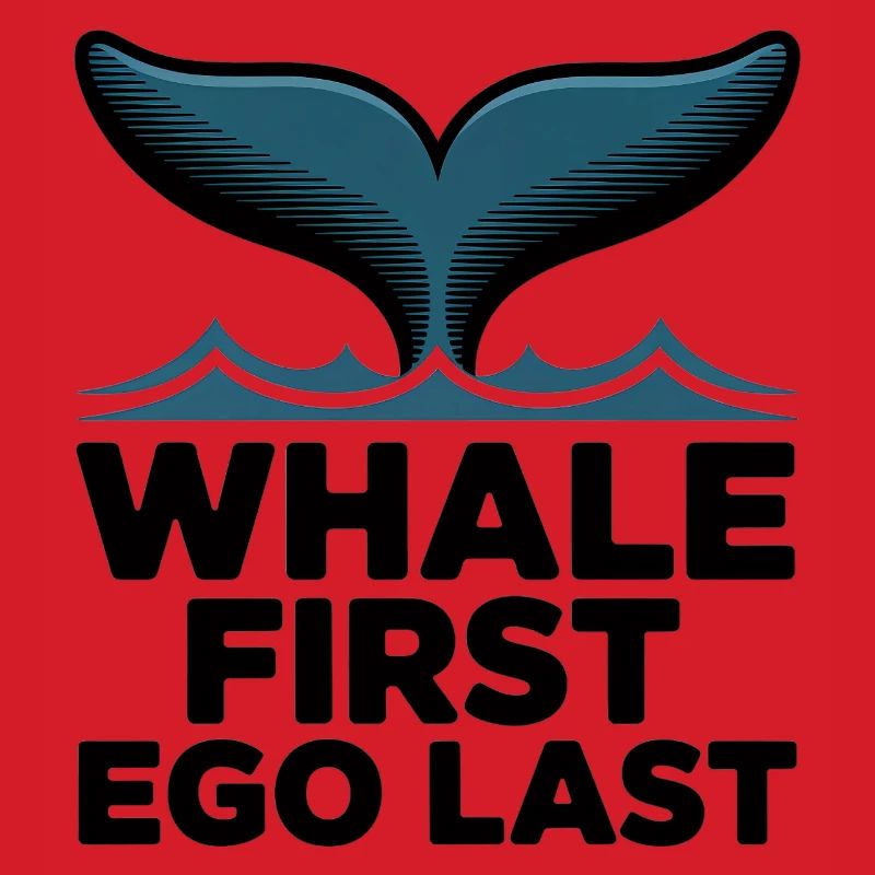 WHALE FIRST • EGO LAST #1