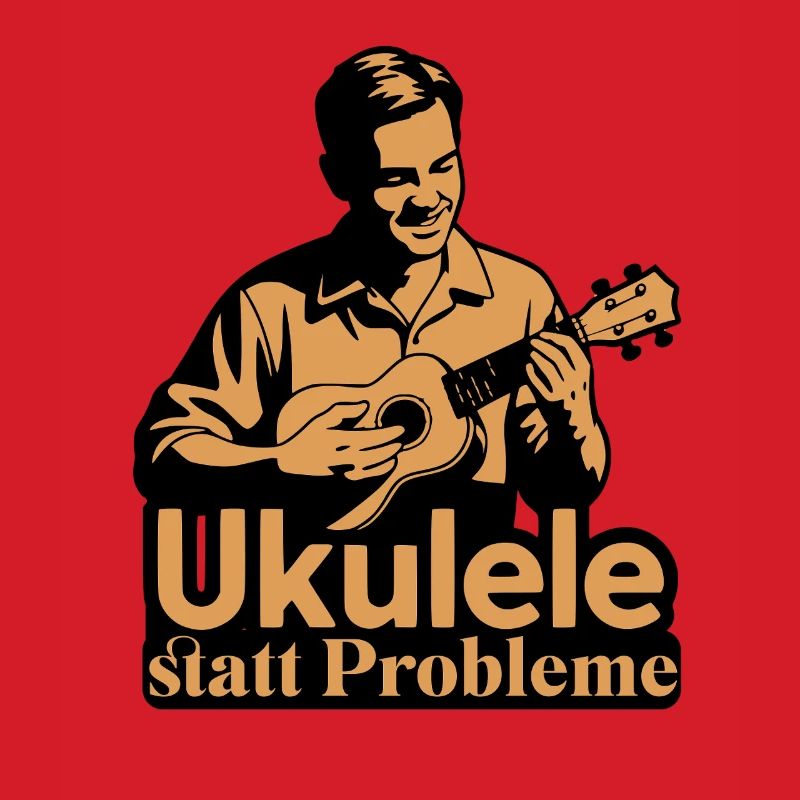 Ukulele Instead of Problems Funny Ukulele Saying