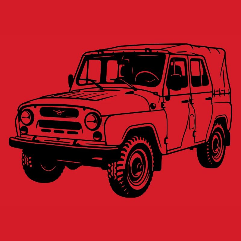 UAZ Geländefahrzeug