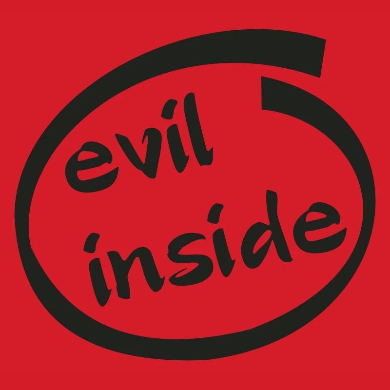 Evil Inside Ring Graphic