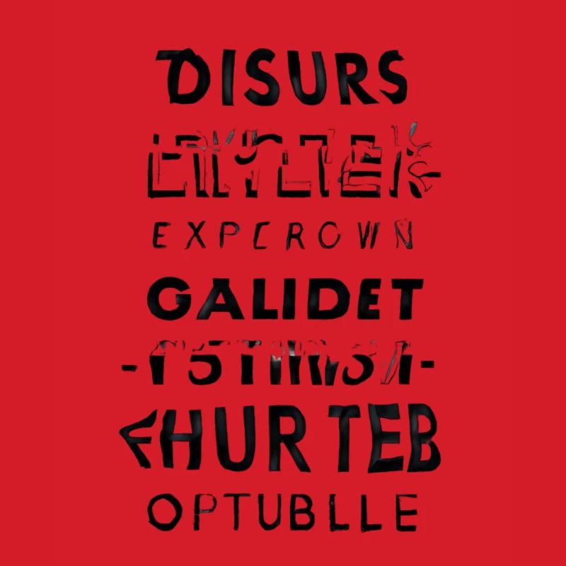 Cascade de texte buggé