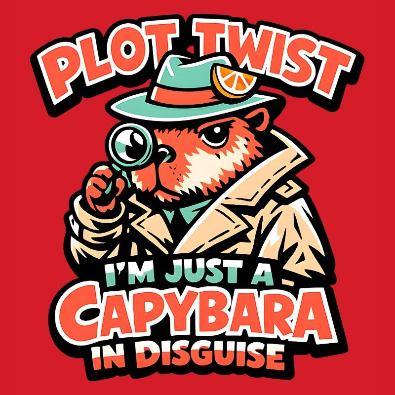 Plot Twist Capybara Detective