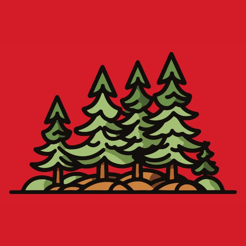 Wald Bäume