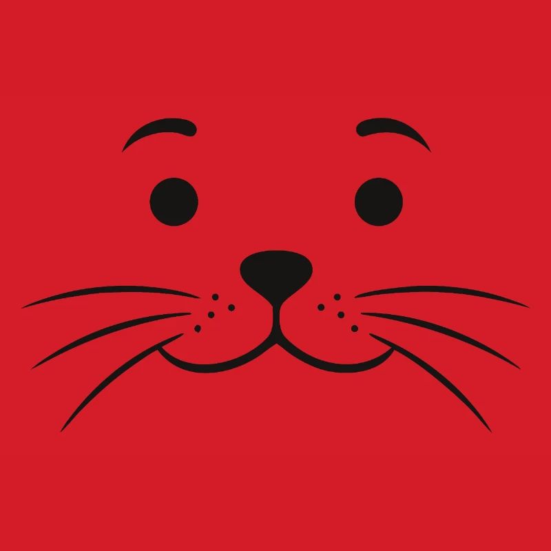 Robbengesicht Robbe Seehund Seehundgesicht