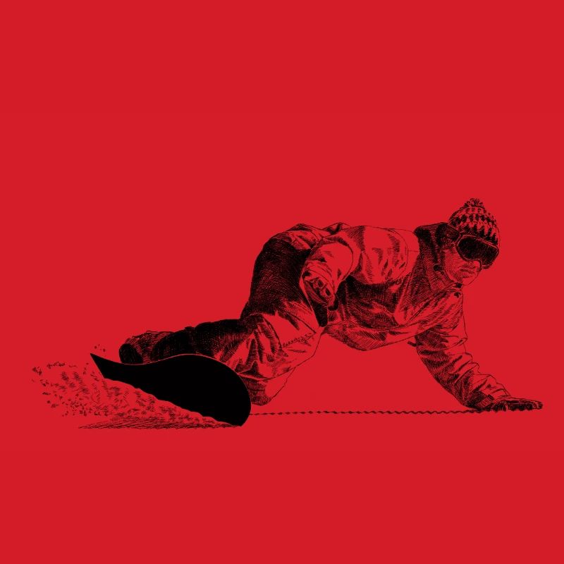 Freerider Snowboarder