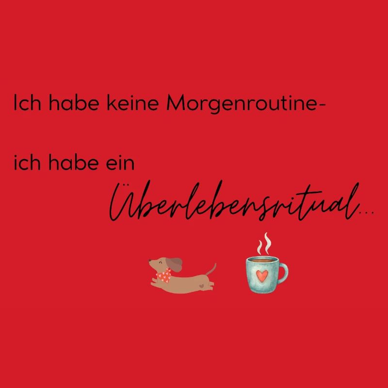 LIEBEVOLL Morgenroutine Dackel 