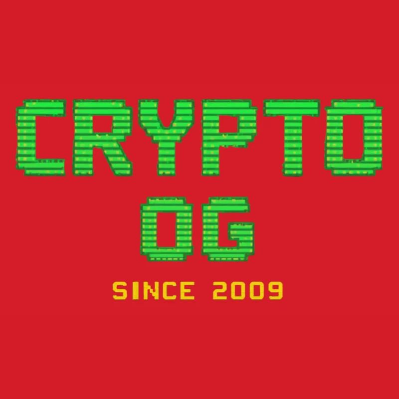 Krypto-Pioniere Retro-Logo