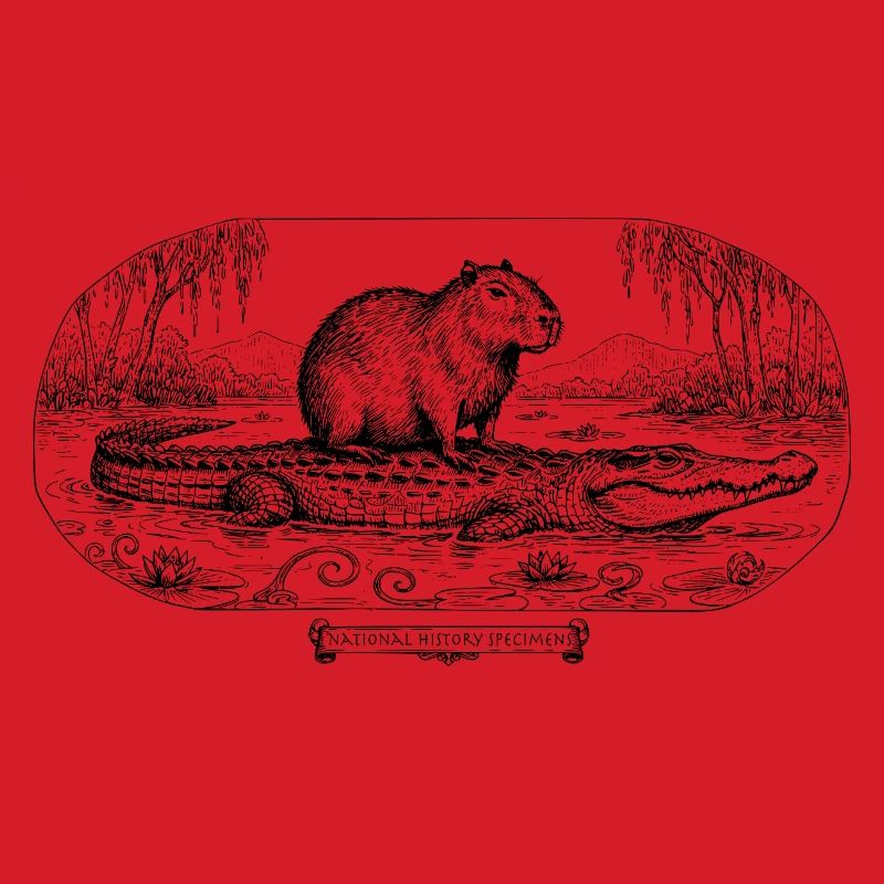 Croc und Capybara