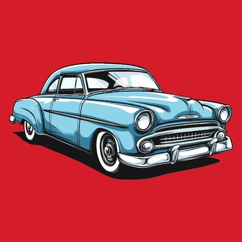 Nostalgisches Retro-Auto Design