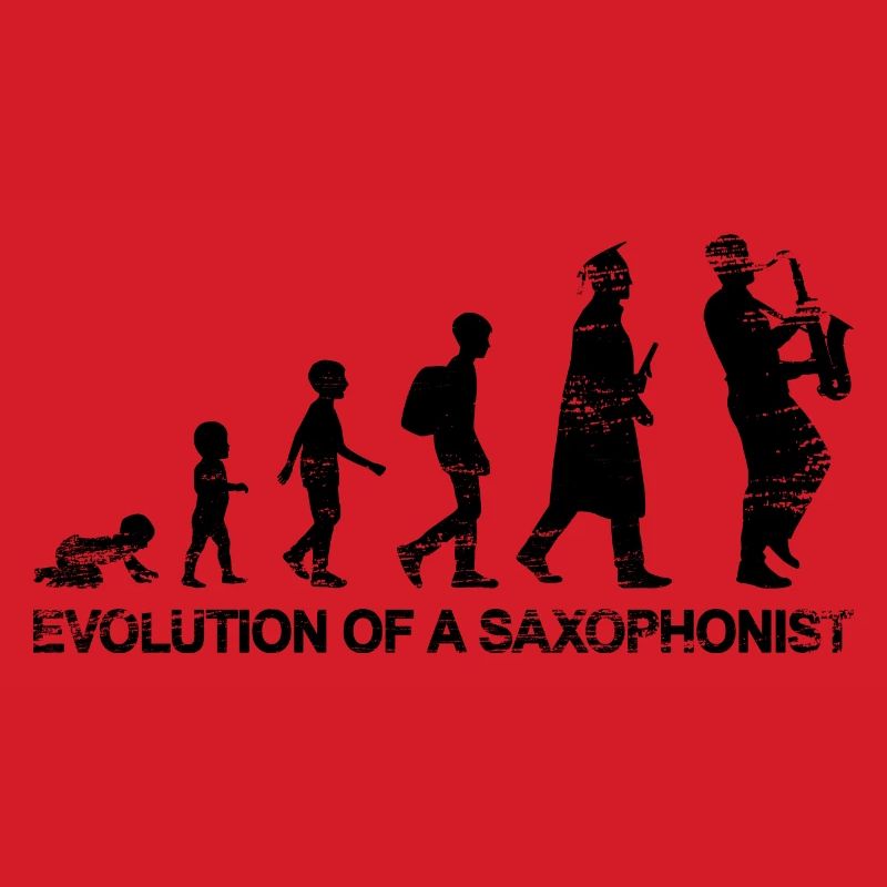 Entwicklung eines Saxophonisten