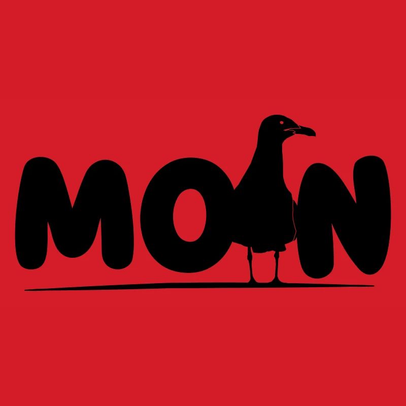 Moin mit Möwe