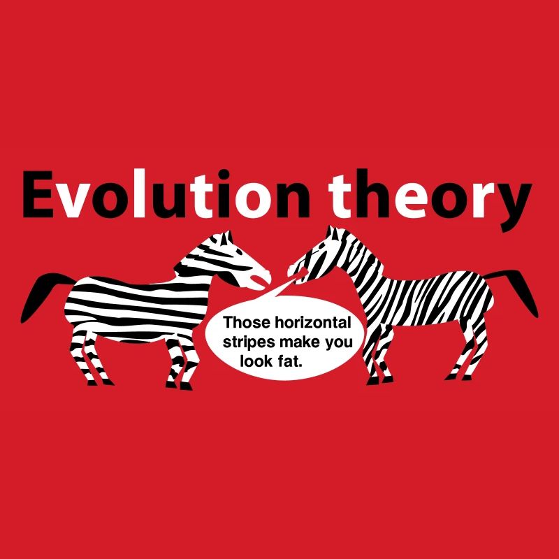 Evolution theory zebras
