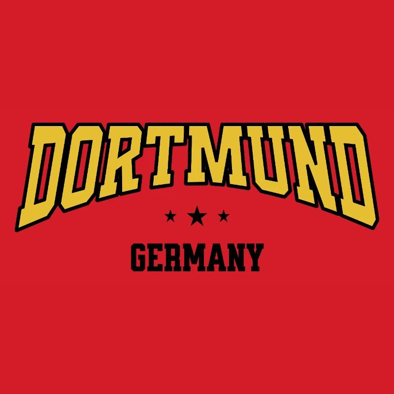 Dortmund Curved Schrift Design