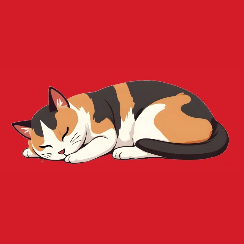 sleeping cat