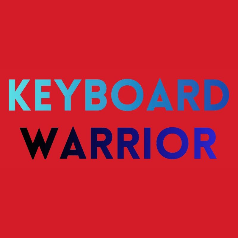 Gamer-/Programmierer-T-Shirt – Keyboard Warrior