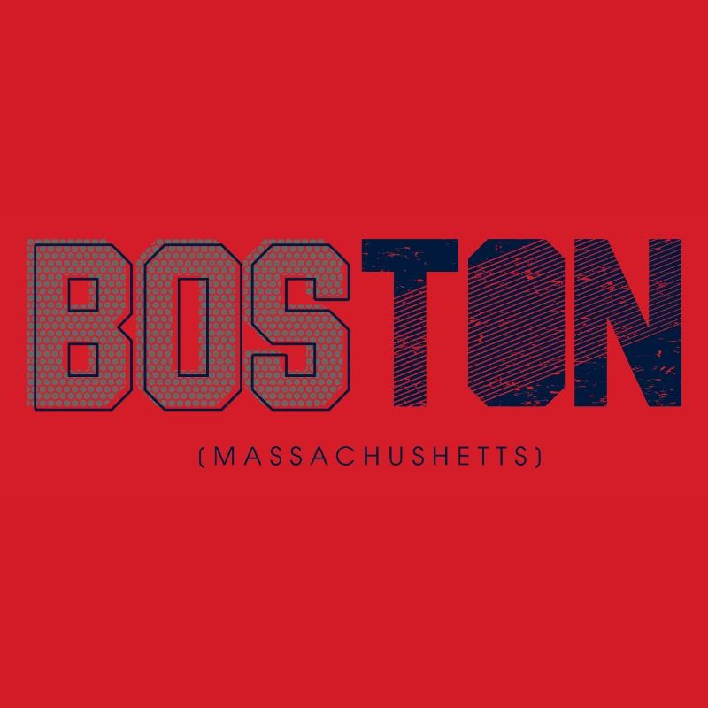 Boston Skyline Silhouette Design
