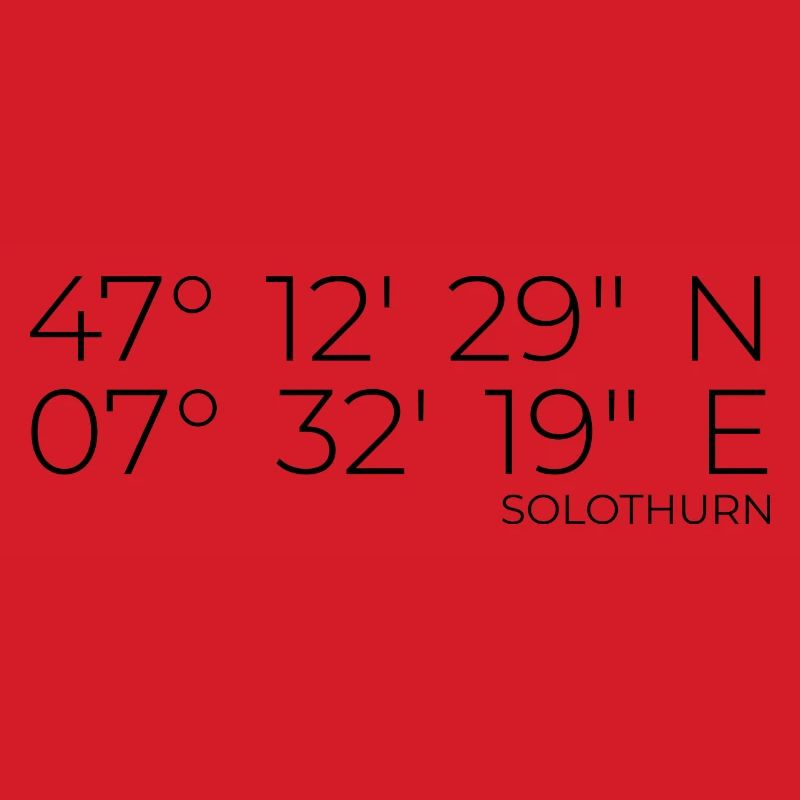 Coordinates Solothurn