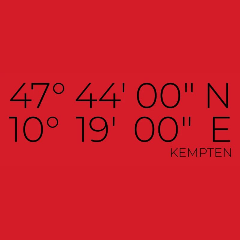 Coordinates Kempten
