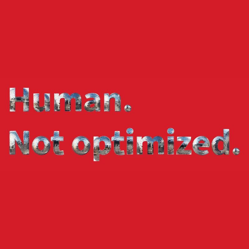 Human. Not optimized.