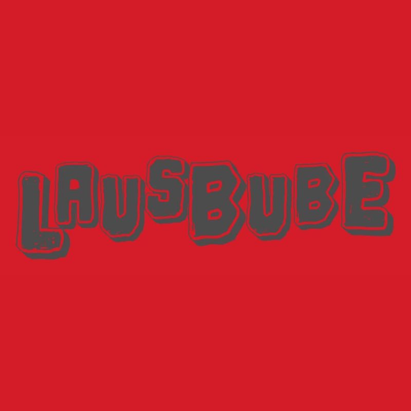 Lausbube Grau Design Spitzbuben Design