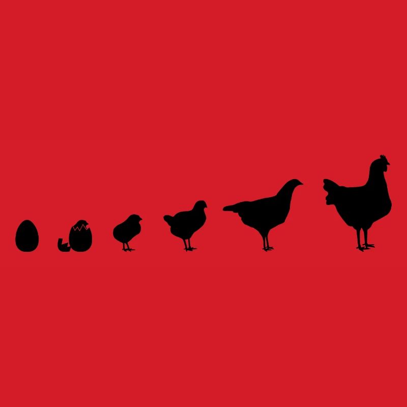 Schnappschuss Küken Familie, Huhn, Evolution, 