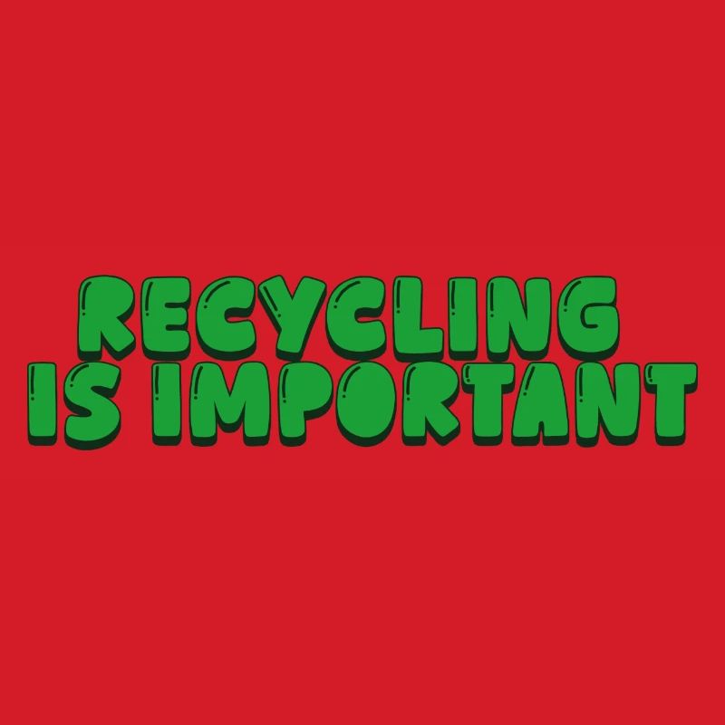 Recycling is important