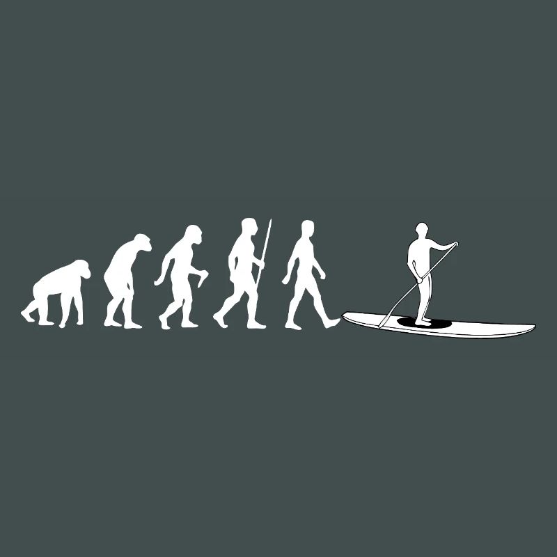 Évolution vers le paddleboard debout