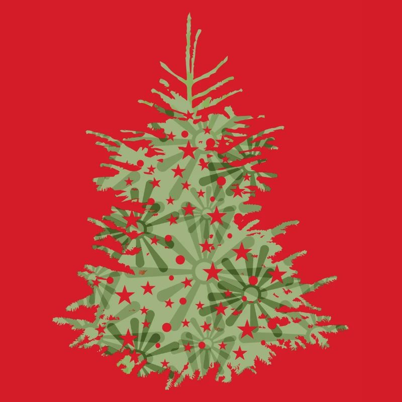 grüner Christbaum, Tannenbaum oder Weihnachtsbaum