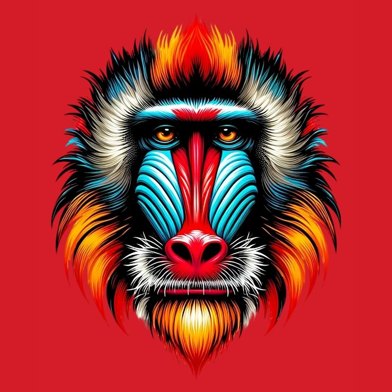 Mandrill-Affe