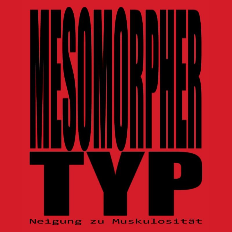 Mesomopher type Tendency to muscularity