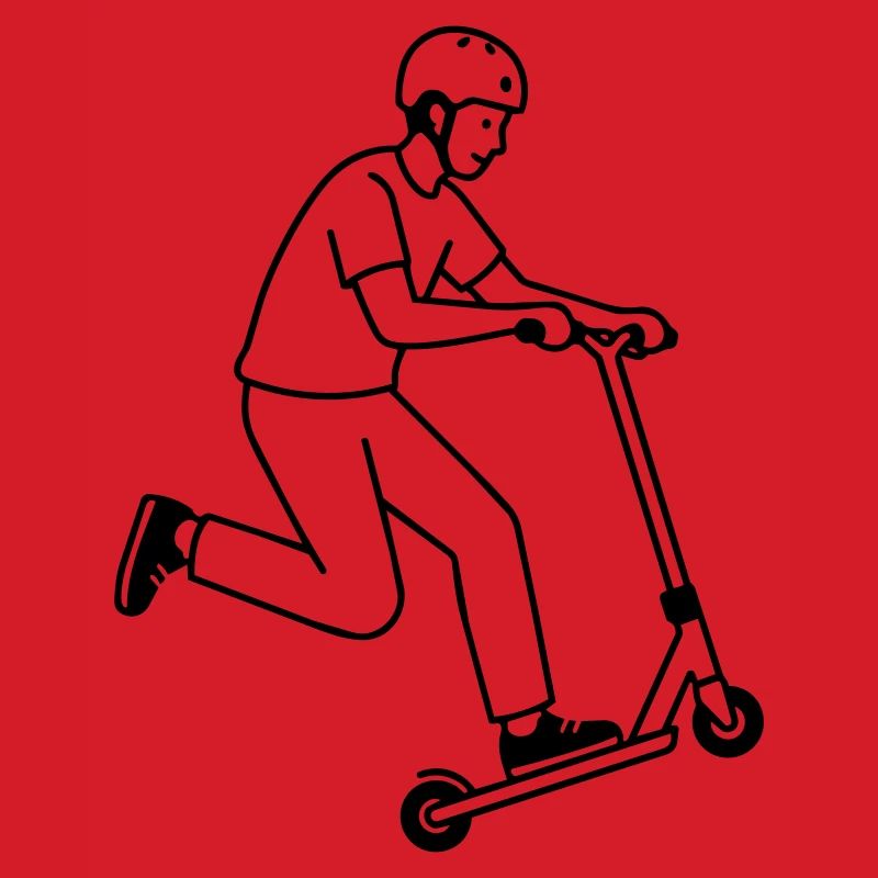 Trottinette cascade