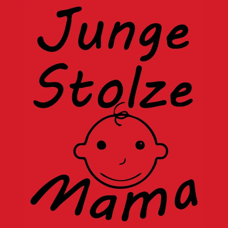 Junge, stolze Mama Geschenk Mutter Muttertag