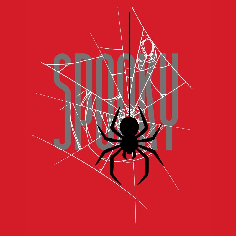 Spooky Halloween Spinnennetz