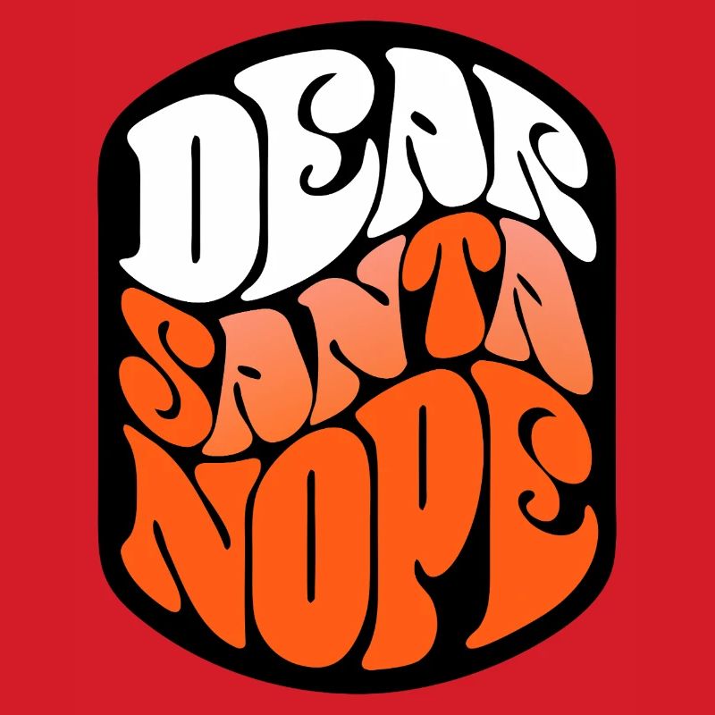 Santa Nope Psychedelic Glow