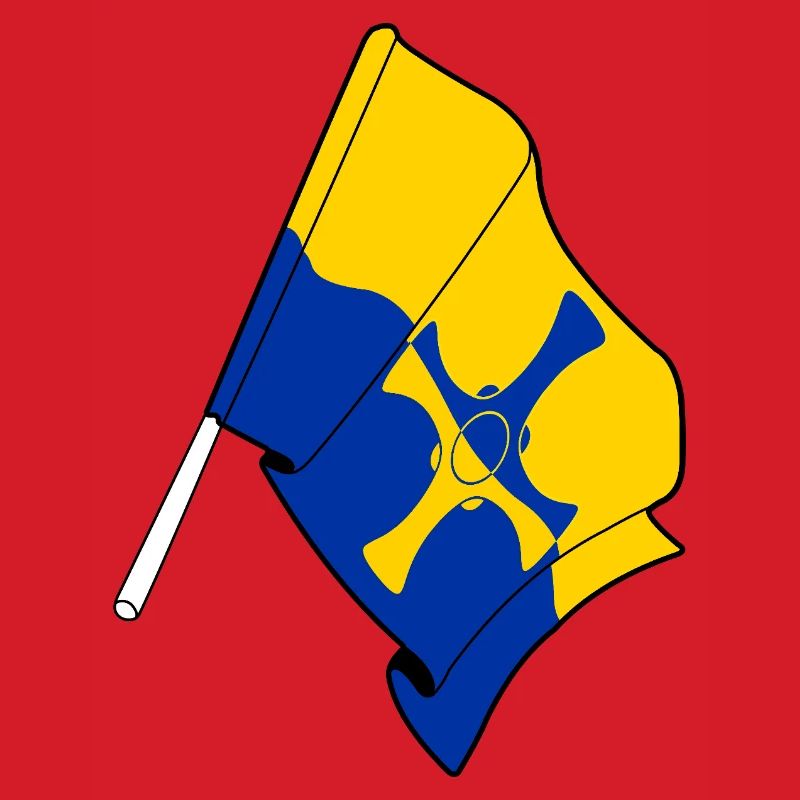 Flagge von Durham