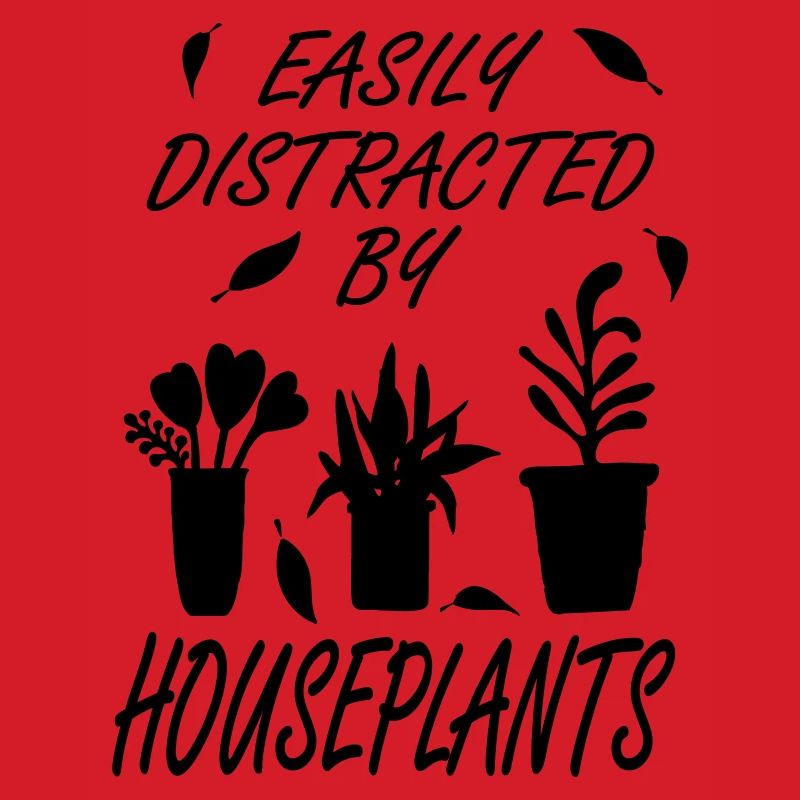 Easily distracted by houseplants