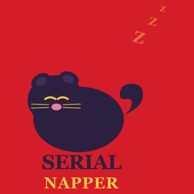 Serien-Napper-Katze