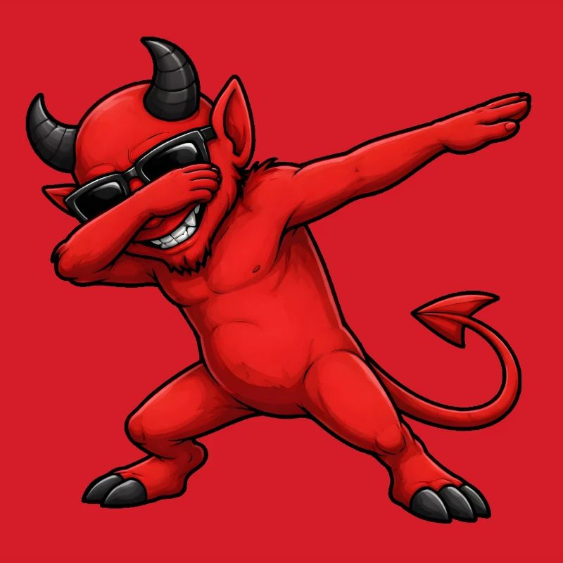 Dabbing Teufel