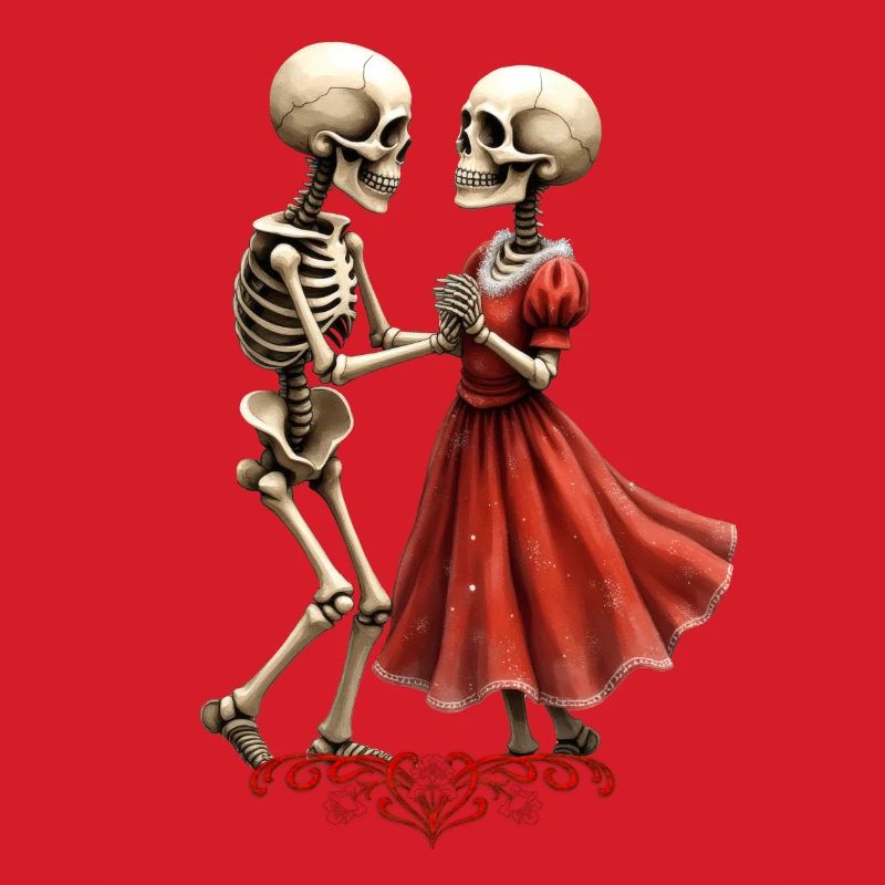 Red Skeletal Dance