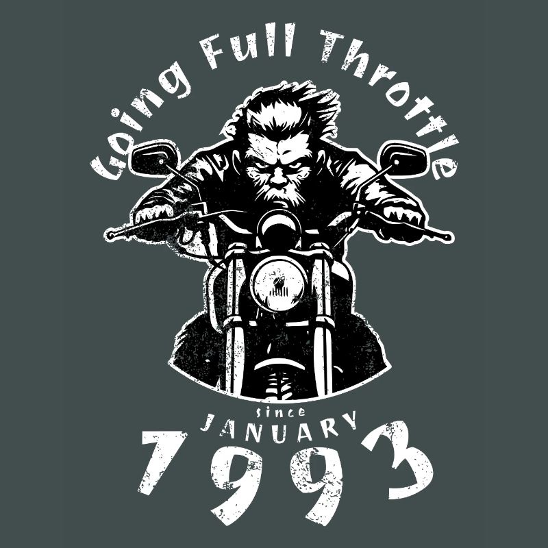 33. Geburtstag Going Full Throttle Since 01/1993