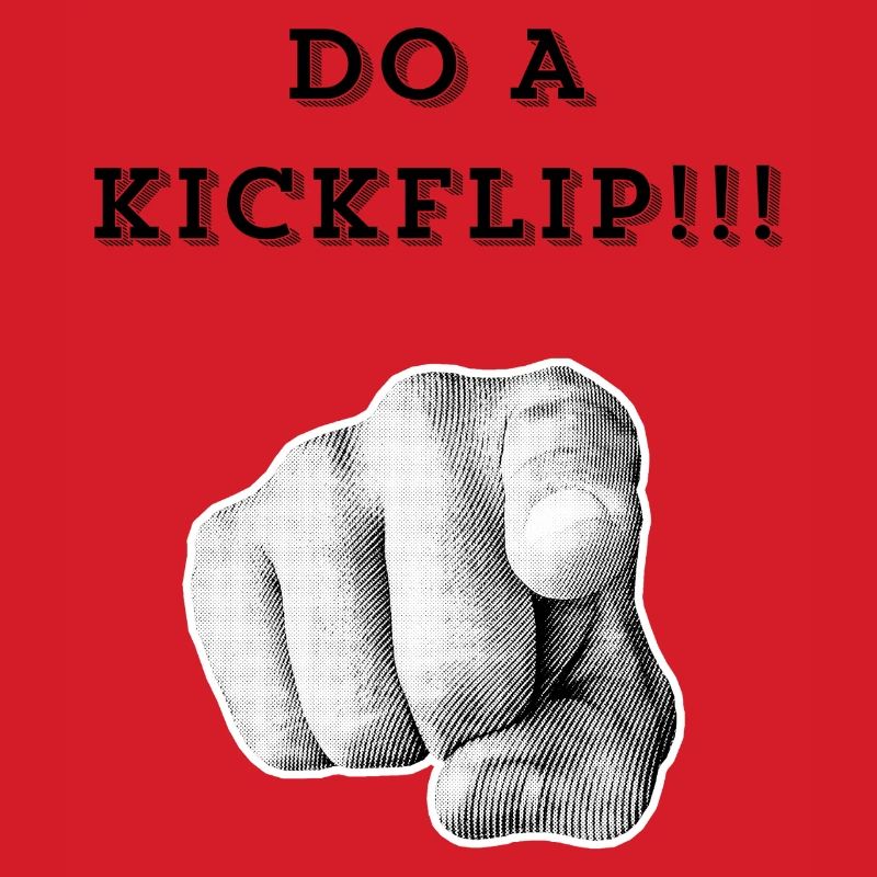 Do a Kickflip !!!