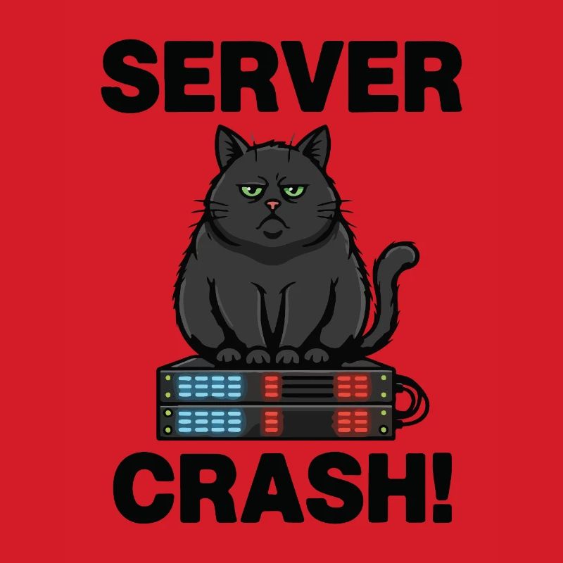 Serverabsturz Chat-Computer-Humor