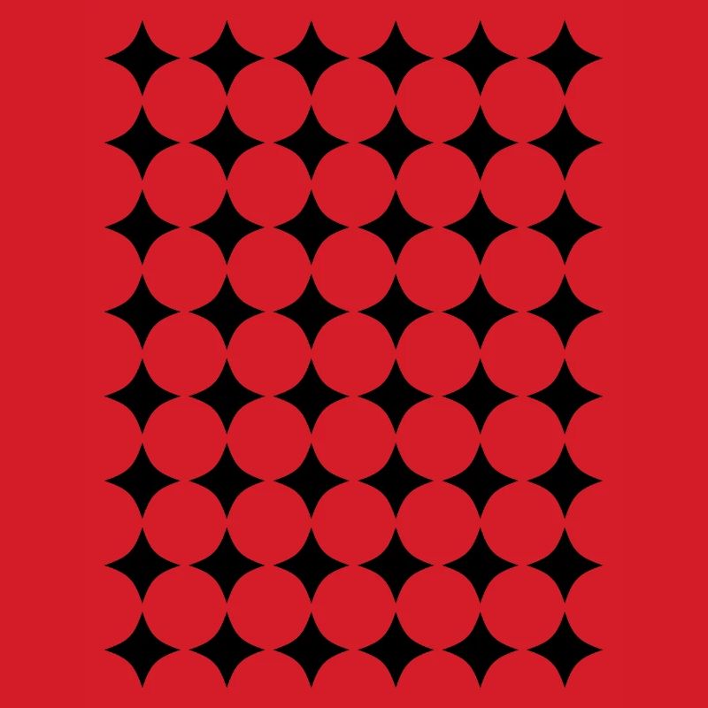 geometric circles pattern grid