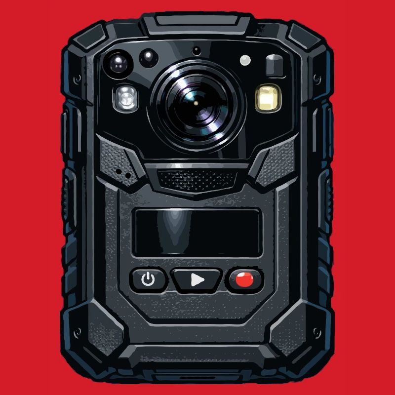 Robuste Action Cam-Illustration