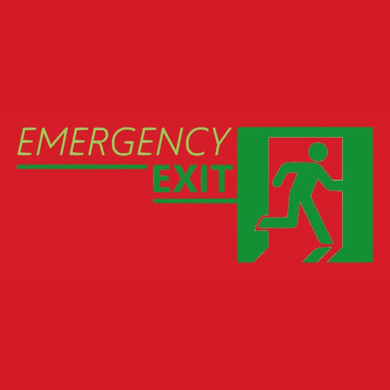 Emergency EXIT Classic Green