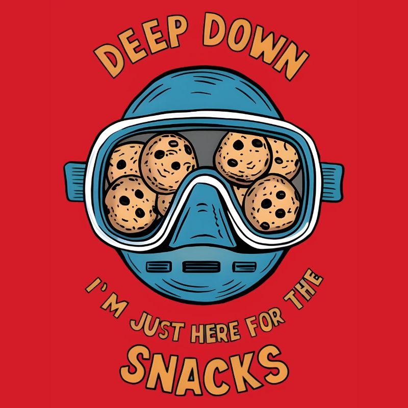 I Dive Deep for Snacks