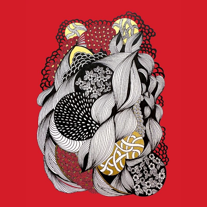 Intertwined Flower Pattern