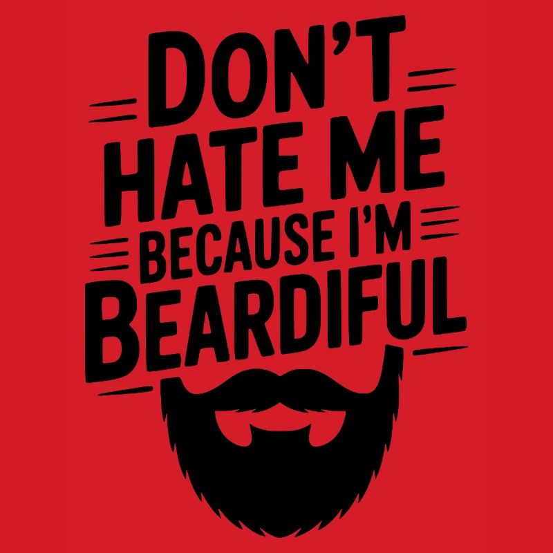 Ne me déteste pas parce que je suis beardiful