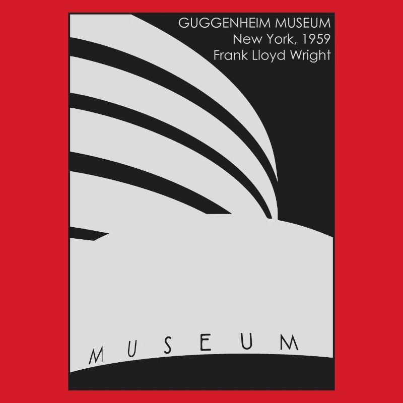 Architecture moderne: Musée Guggenheim