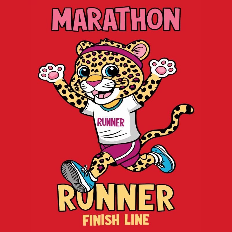 Leopard Marathon Runner